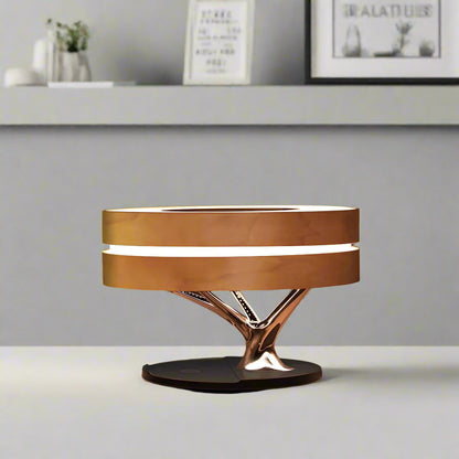 Minimalistische LED tafellamp met modern design, sfeervolle bureaulamp voor woonkamer of slaapkamer.