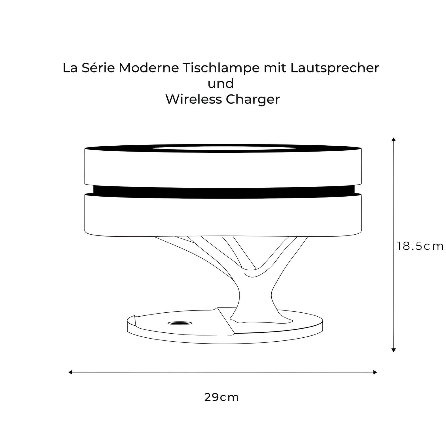 Solvia – Minimalistische LED Tafellamp voor Stijlvolle Sfeer
