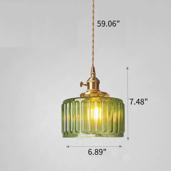 Solvio – Moderne Glas Design Loftlampe