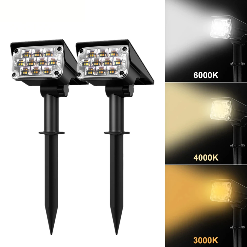 Solvion– Kraftig solcelle udendørslampe til belysning og stemning