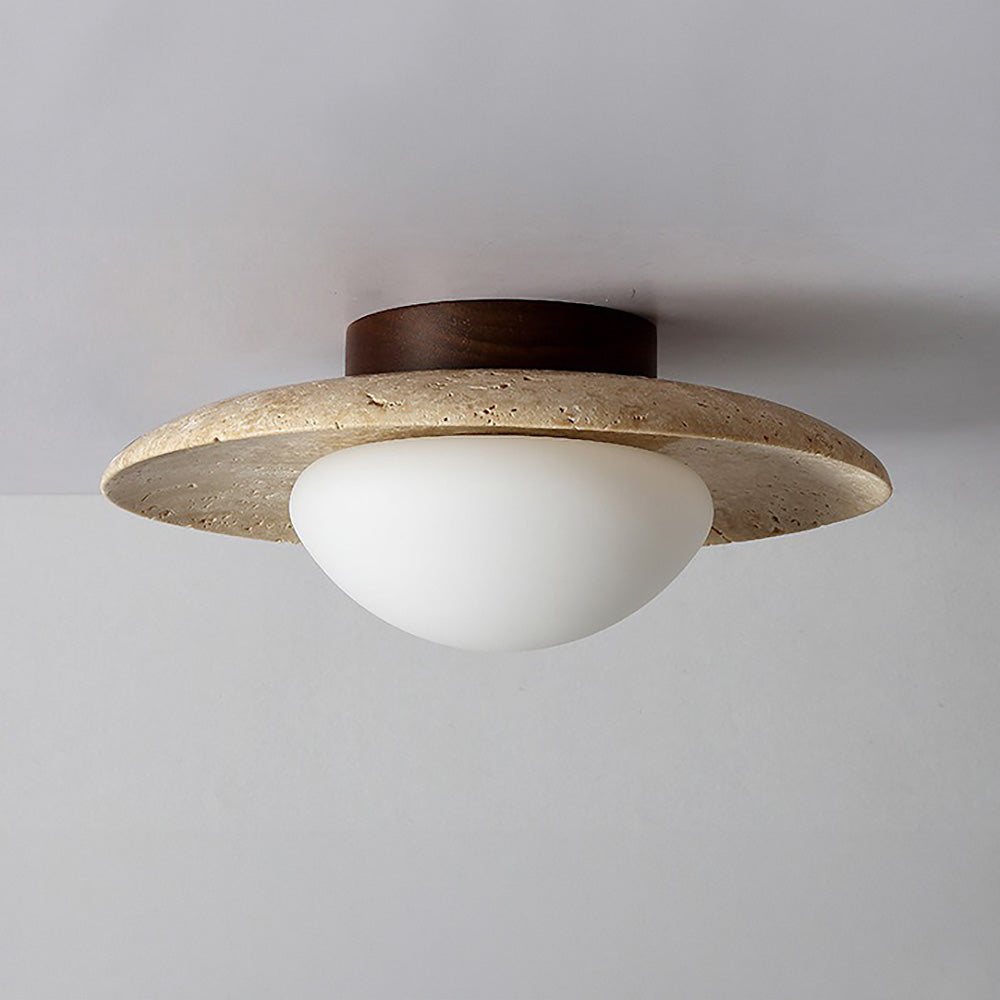 Stonera – Beige design wandlamp met natuurlijke uitstraling