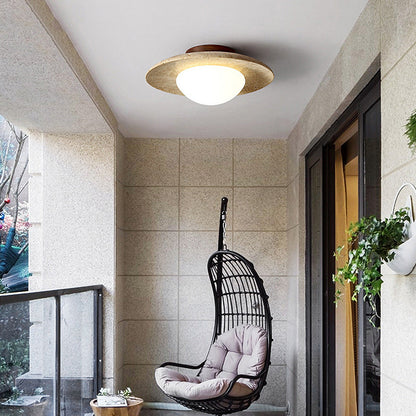 Stonera – Beige design wandlamp met natuurlijke uitstraling