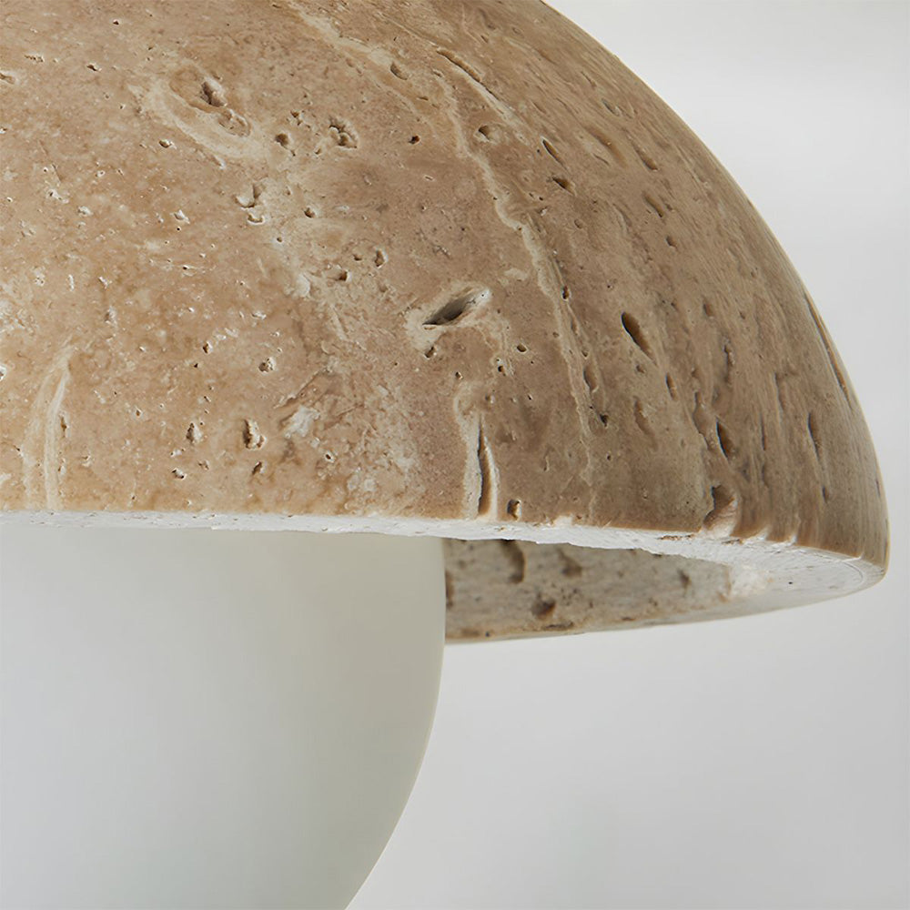 Stonera – Beige design wandlamp met natuurlijke uitstraling