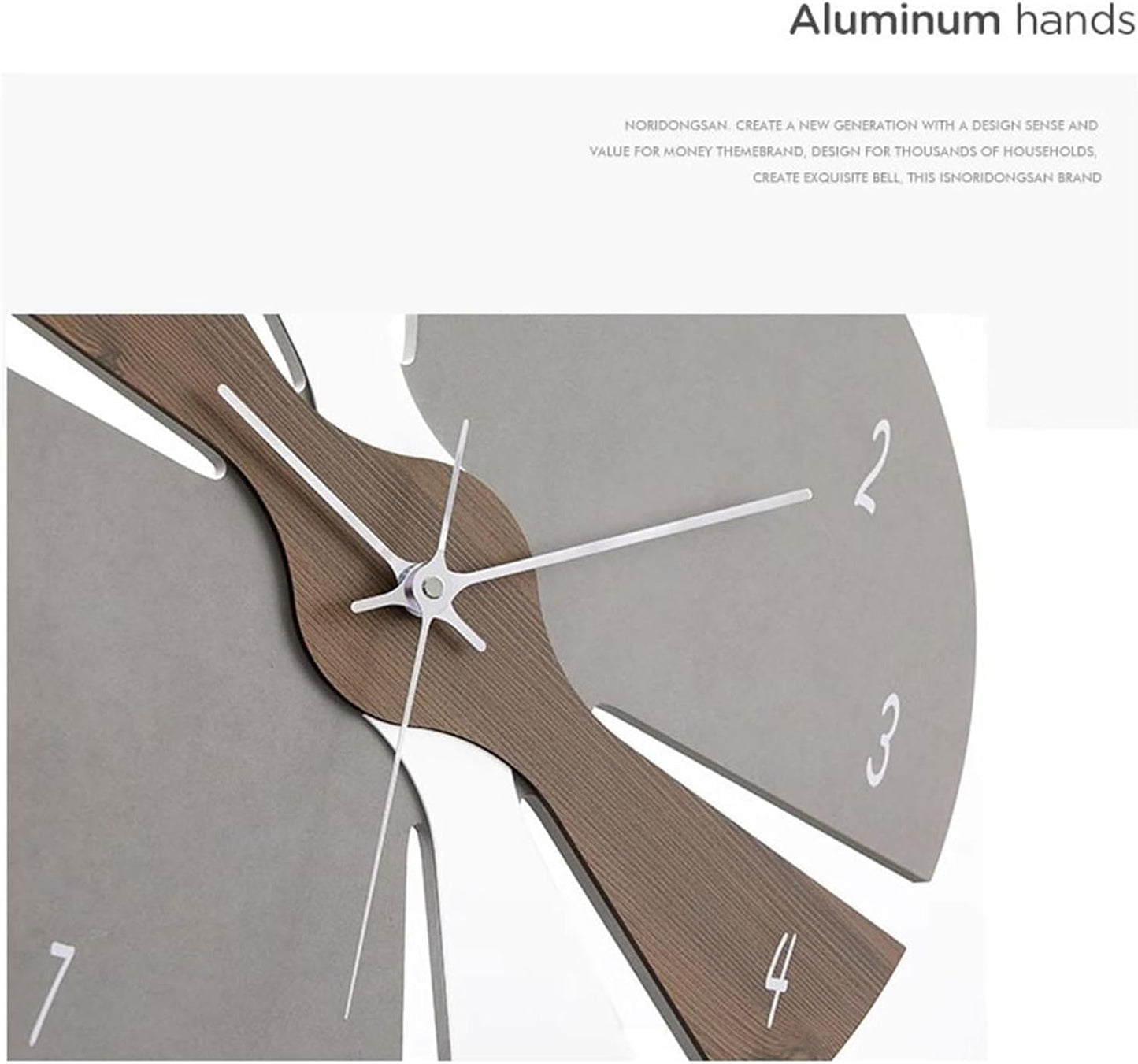 Varion – Stijlvolle grote wandklok met modern design