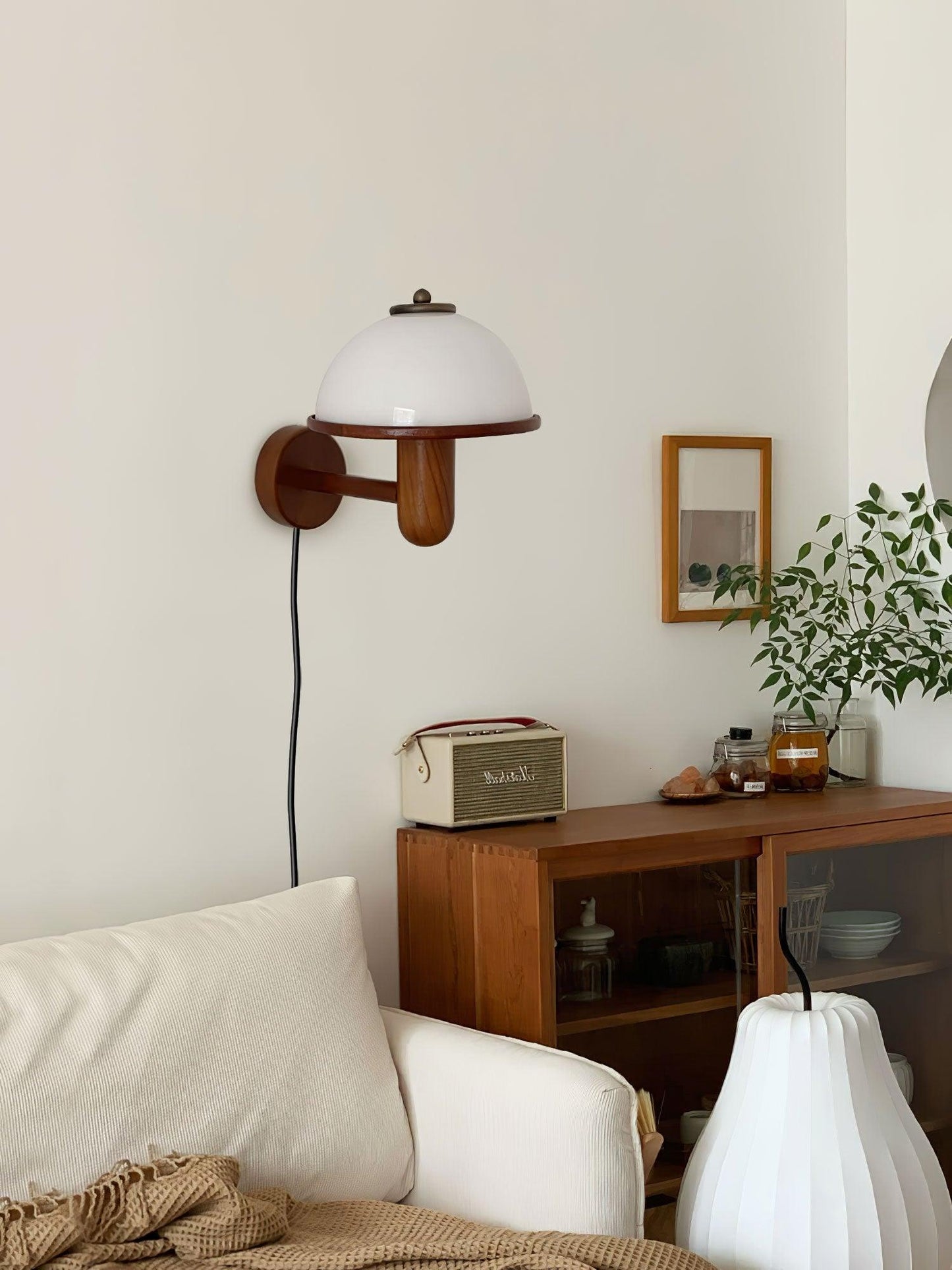 Virana – Natuurlijke Wandlamp voor Binnen en Buiten