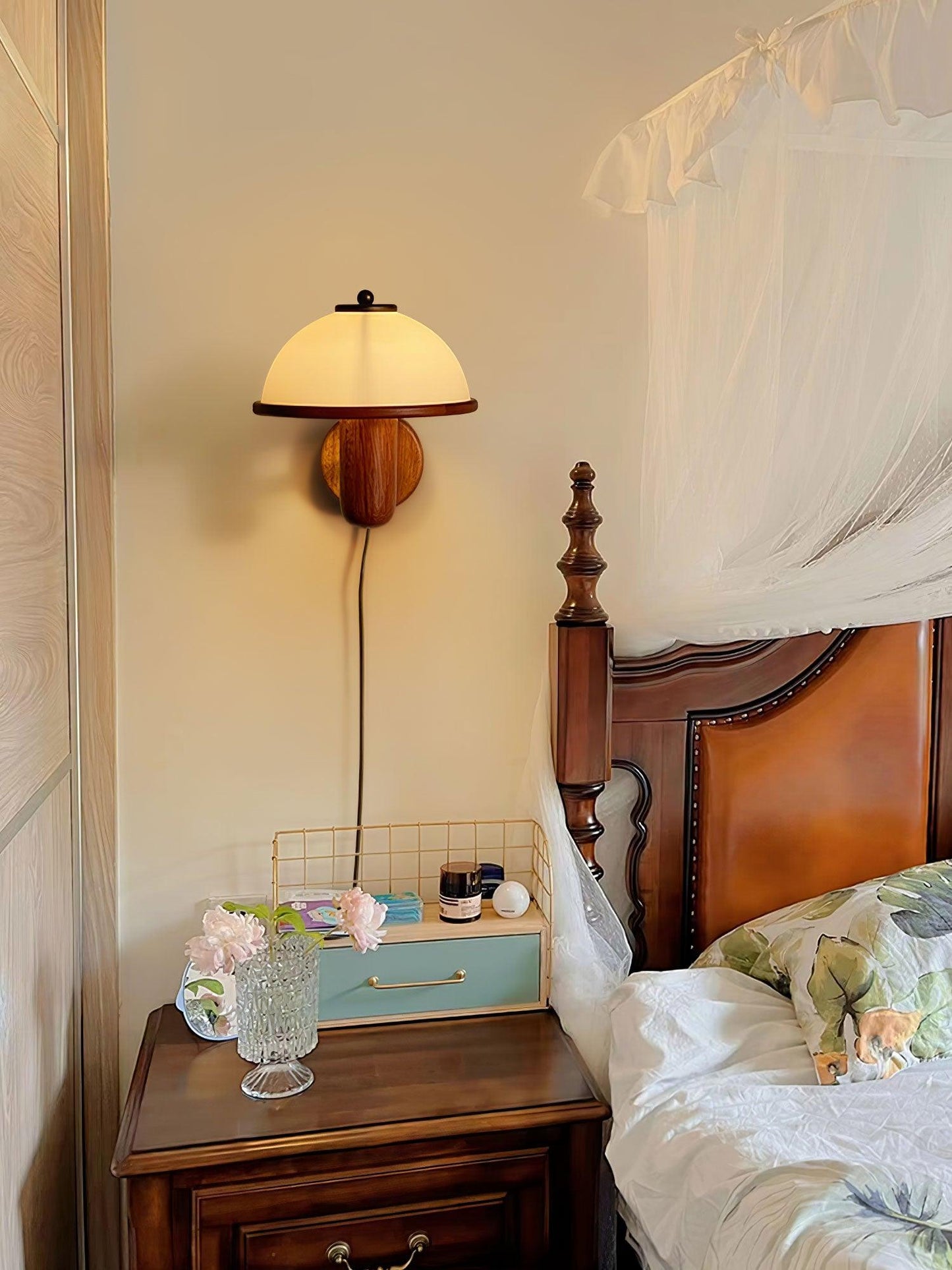 Virana – Natuurlijke Wandlamp voor Binnen en Buiten