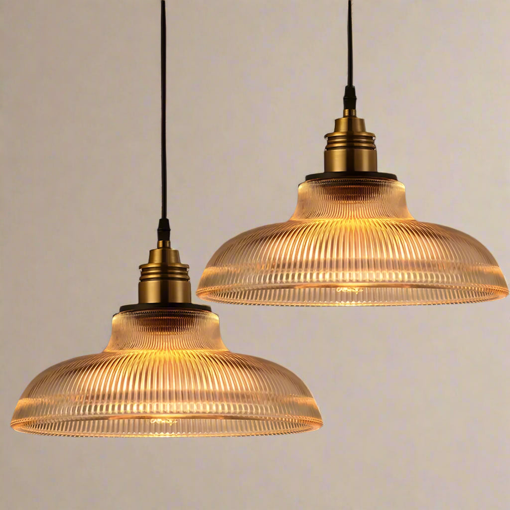 Creëer een luxe en sfeervolle ambiance met de VIRELLA – Stijlvolle glazen design plafondlampen en geef je interieur een upgrade!