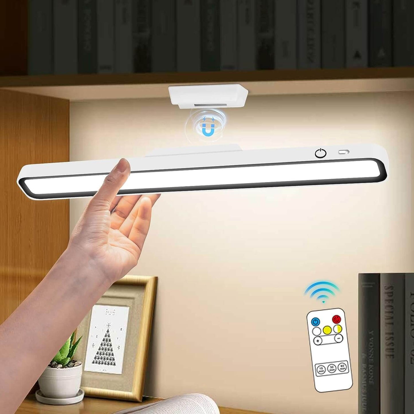 Vireo – Magnetische Draadloze LED Tafellamp met Touchbediening