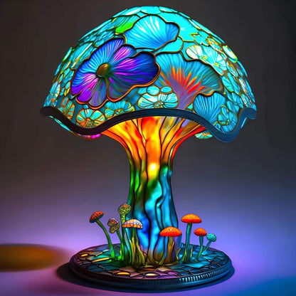 Vitralis – Kleurrijke LED Tafellamp van Buntglas