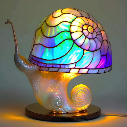 Vitralis – Kleurrijke LED Tafellamp van Buntglas