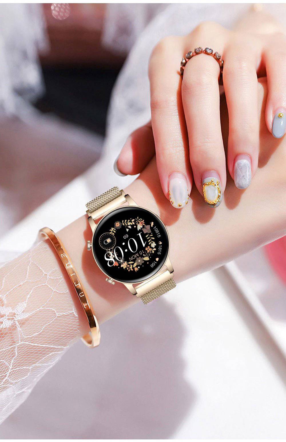 Zaara – Stijlvolle en Slimme Smartwatch voor Dames