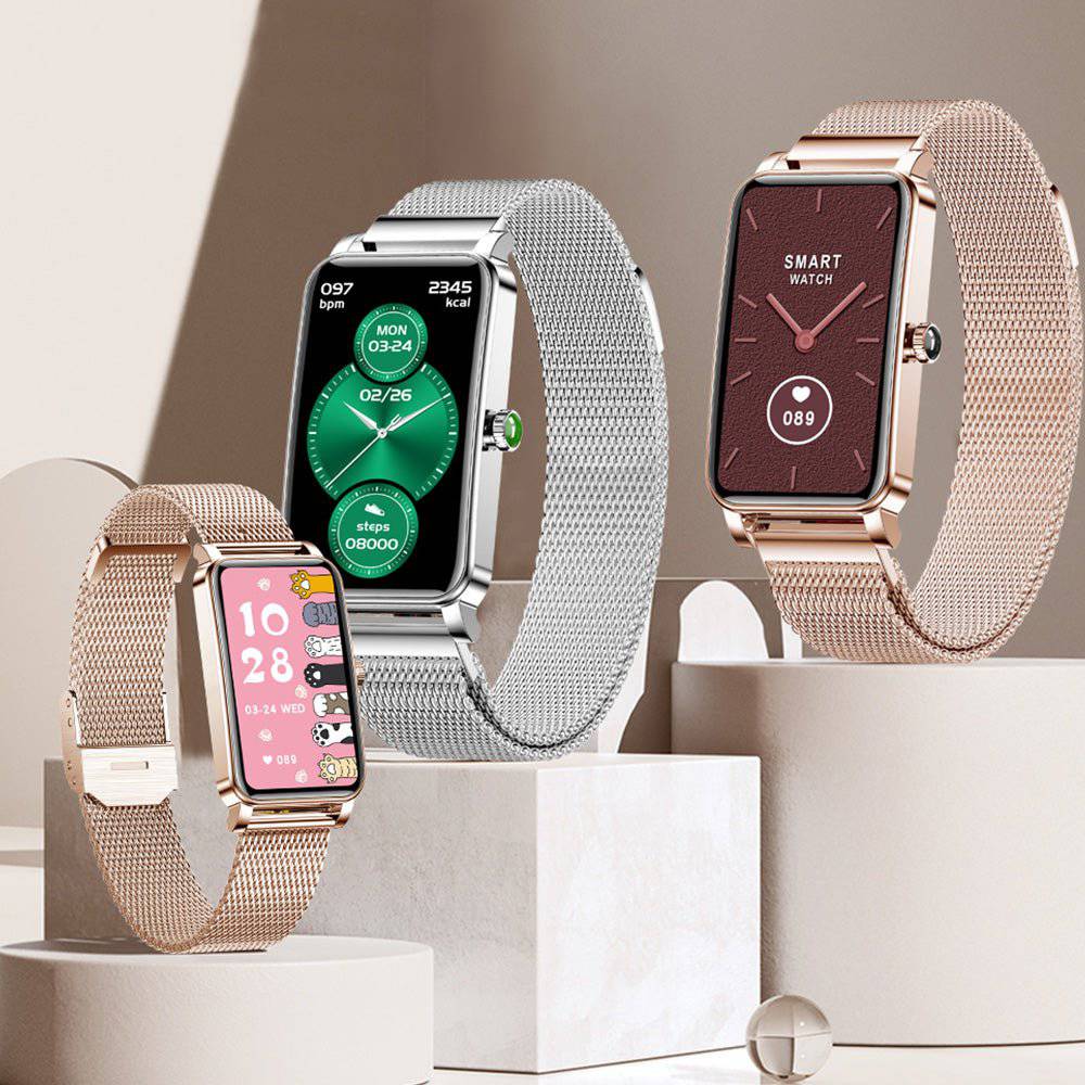 Zelina – Smart Dame Smartwatch til Fitness & Livsstil