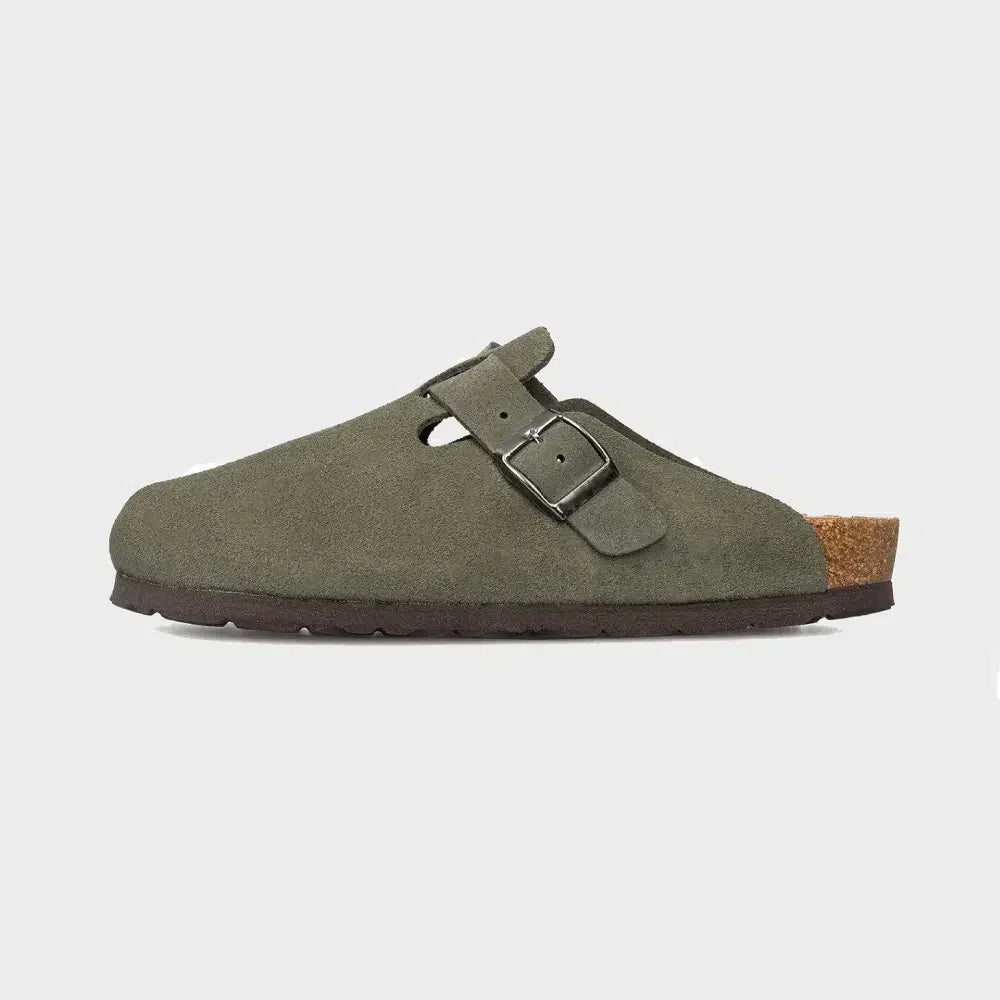 Birkenstock Boston Unisex Clogs van Suède Comfortabel