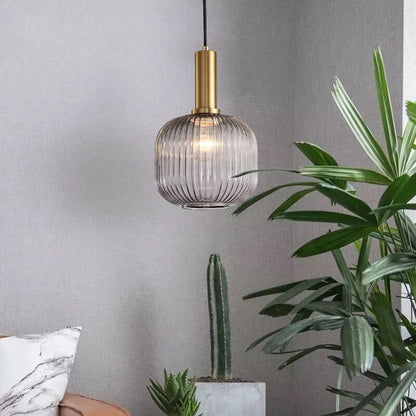 Lumira - Hanglamp van gekleurd glas voor een stijlvolle sfeer