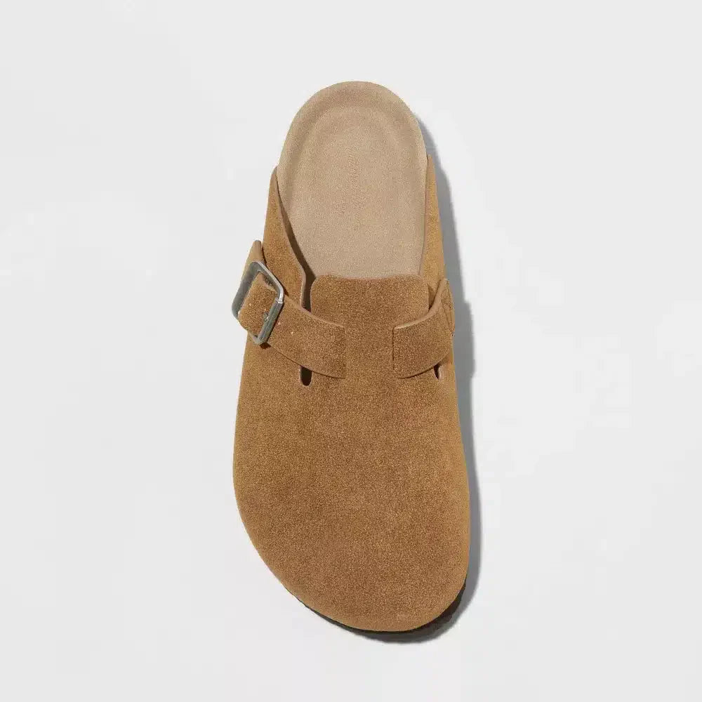 Birkenstock Boston Unisex Clogs van Suède Comfortabel