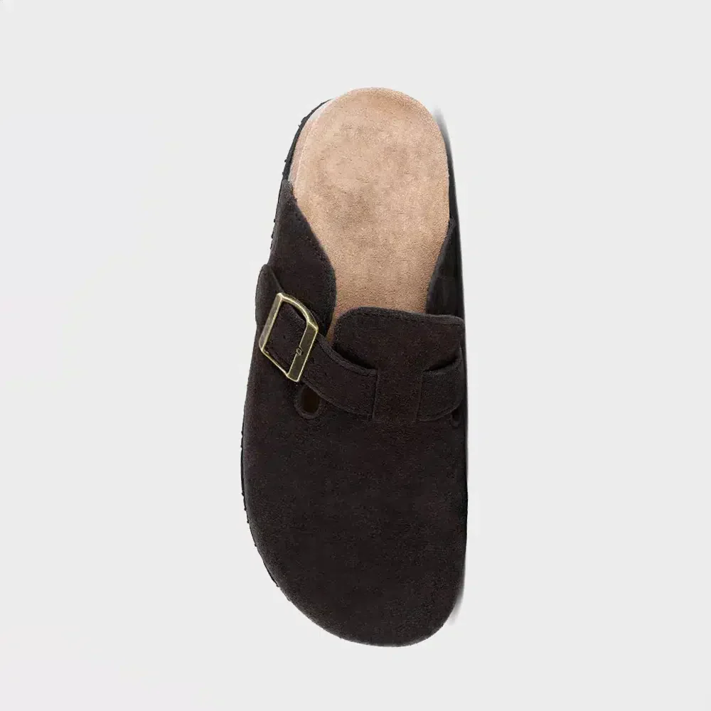 Birkenstock Boston Unisex Clogs van Suède Comfortabel