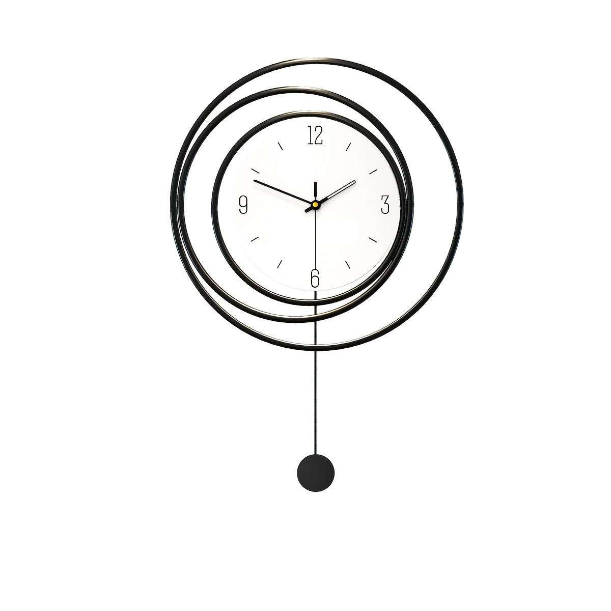 Varos – Grote minimalistische metalen wandklok
