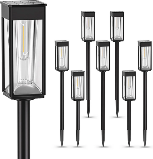 SOLVENA solar buitenlamp verlicht een sfeervol terras.