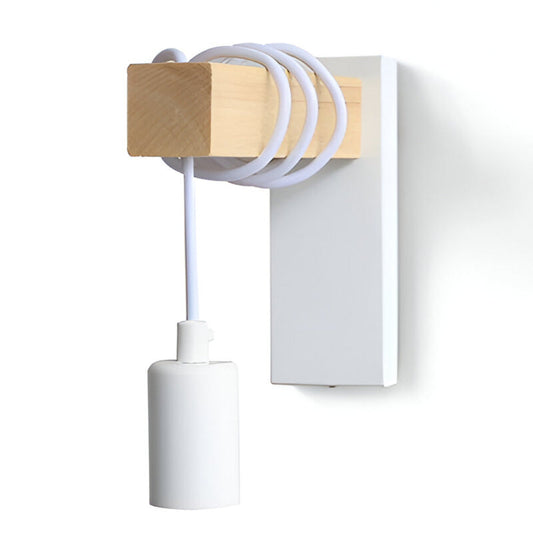 Soleno – Strakke Houten LED Wandlamp voor Een Gezellige Sfeer